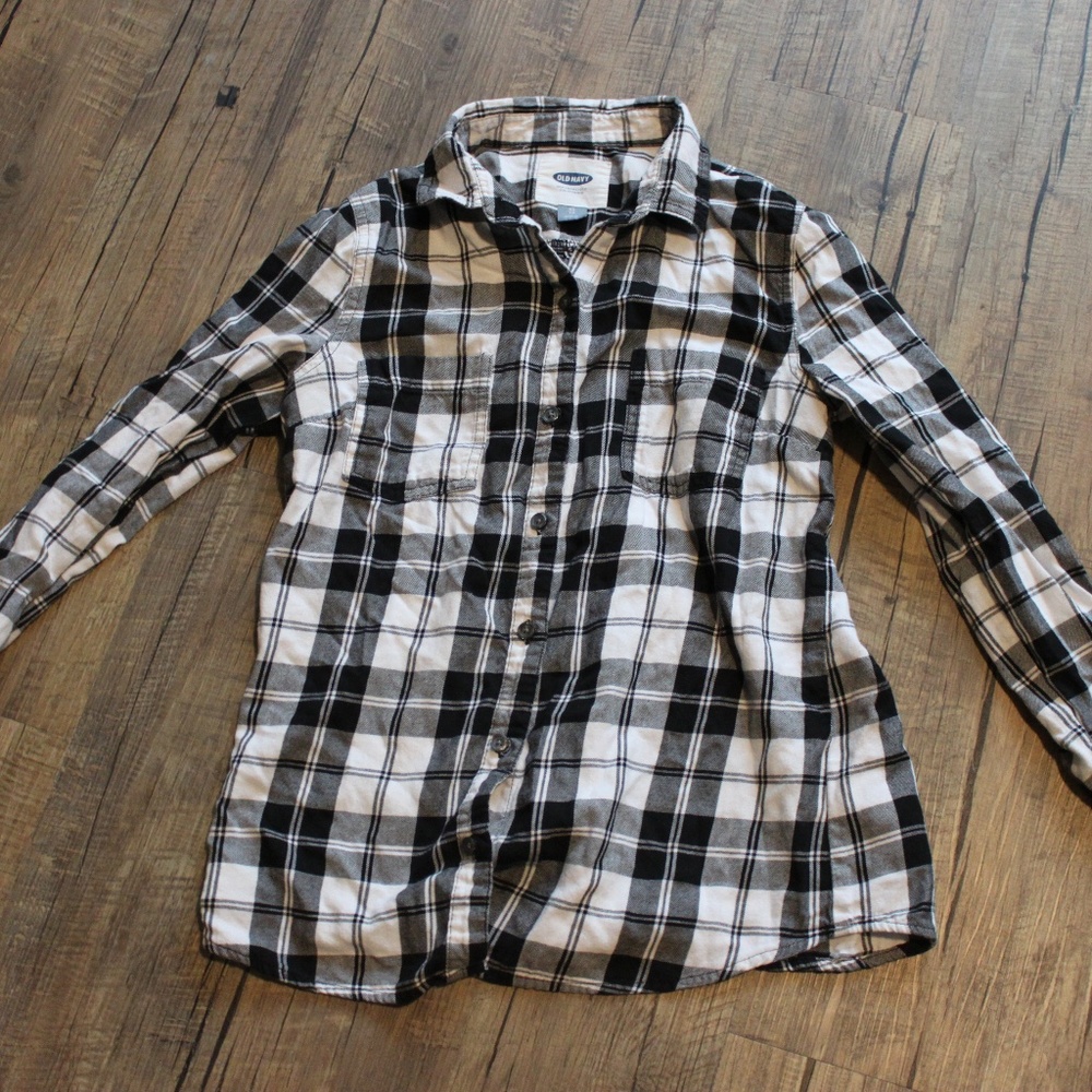 Old Navy Plaid Flannel XS